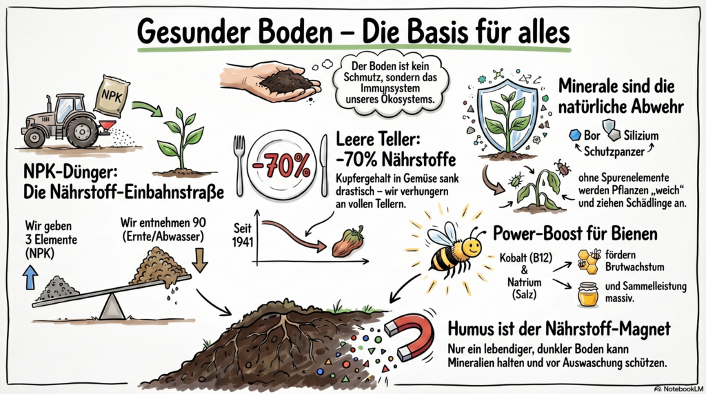 Von Grund auf gesund: Warum Bienenschutz im Boden beginnt